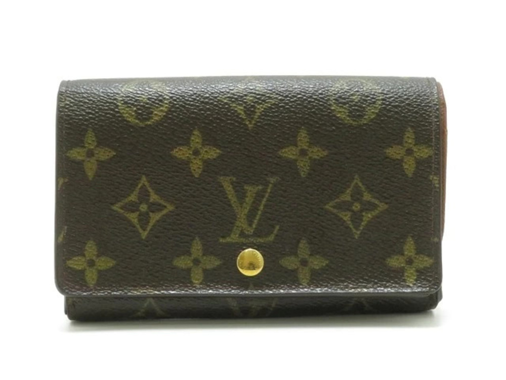 LOUIS VUITTON Portemonnaie Billet Tresor Monogram Bi fold Wallet